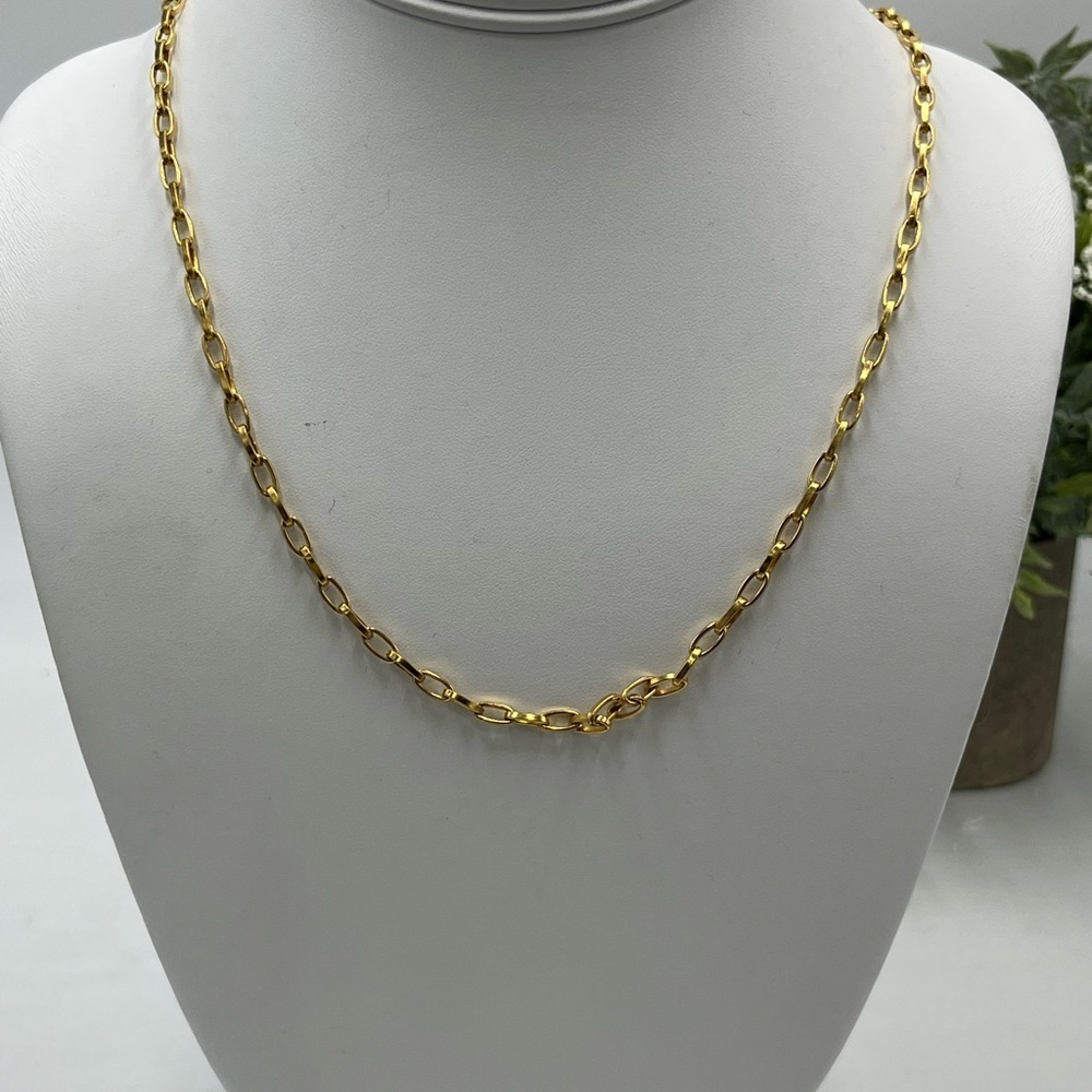 Tory Burch Gold Plated Long layering Chain Necklace‎